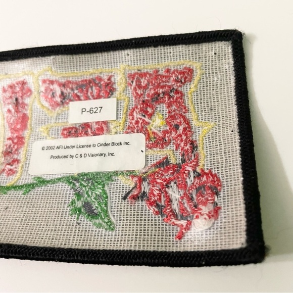 Vtg AFI Rose Patch Despair Faction Band Patch - Picture 5 of 9